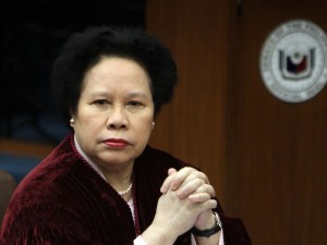 Senator Miriam Defensor-Santiago. INQUIRER FILE PHOTO