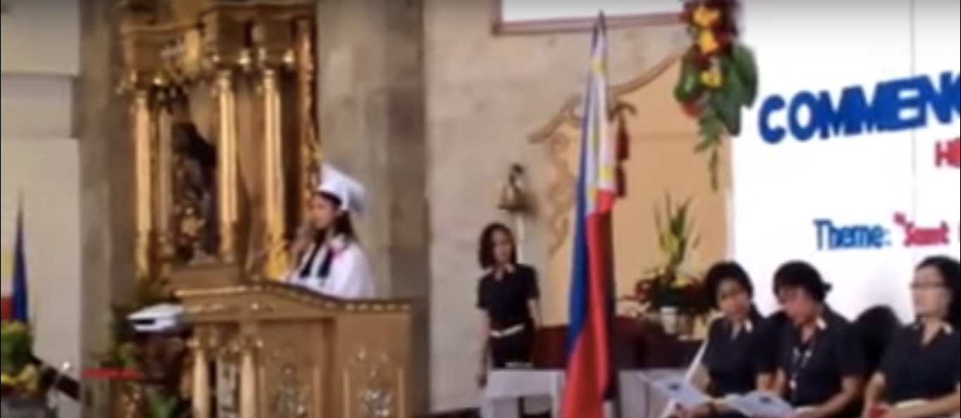 Krisel Mallari graduation speech