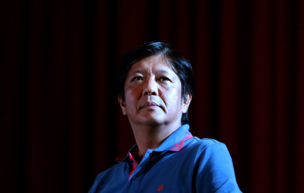 Senator Bongbong Marcos. INQUIRER FILE PHOTO / RICHARD A. REYES