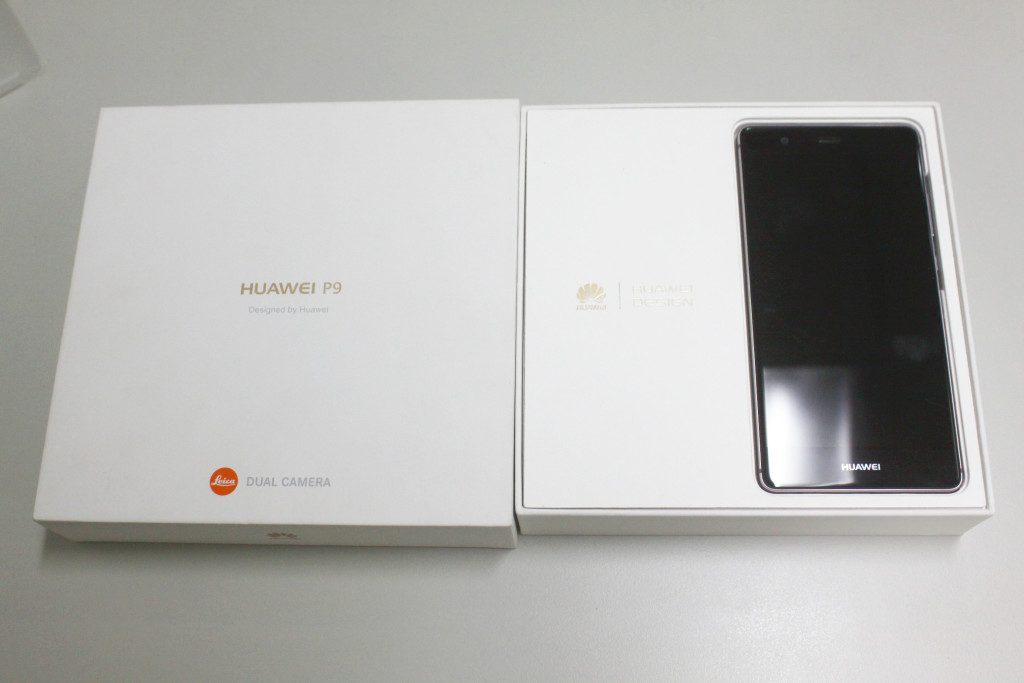 huawei p9 retail package first impression box unboxing