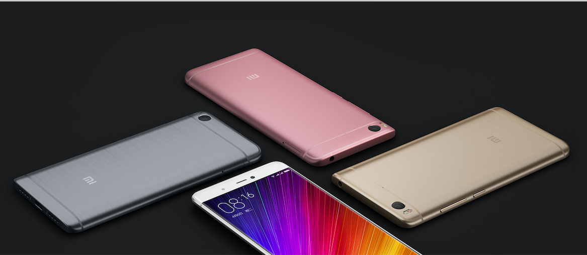 Xiaomi Mi 5s colors