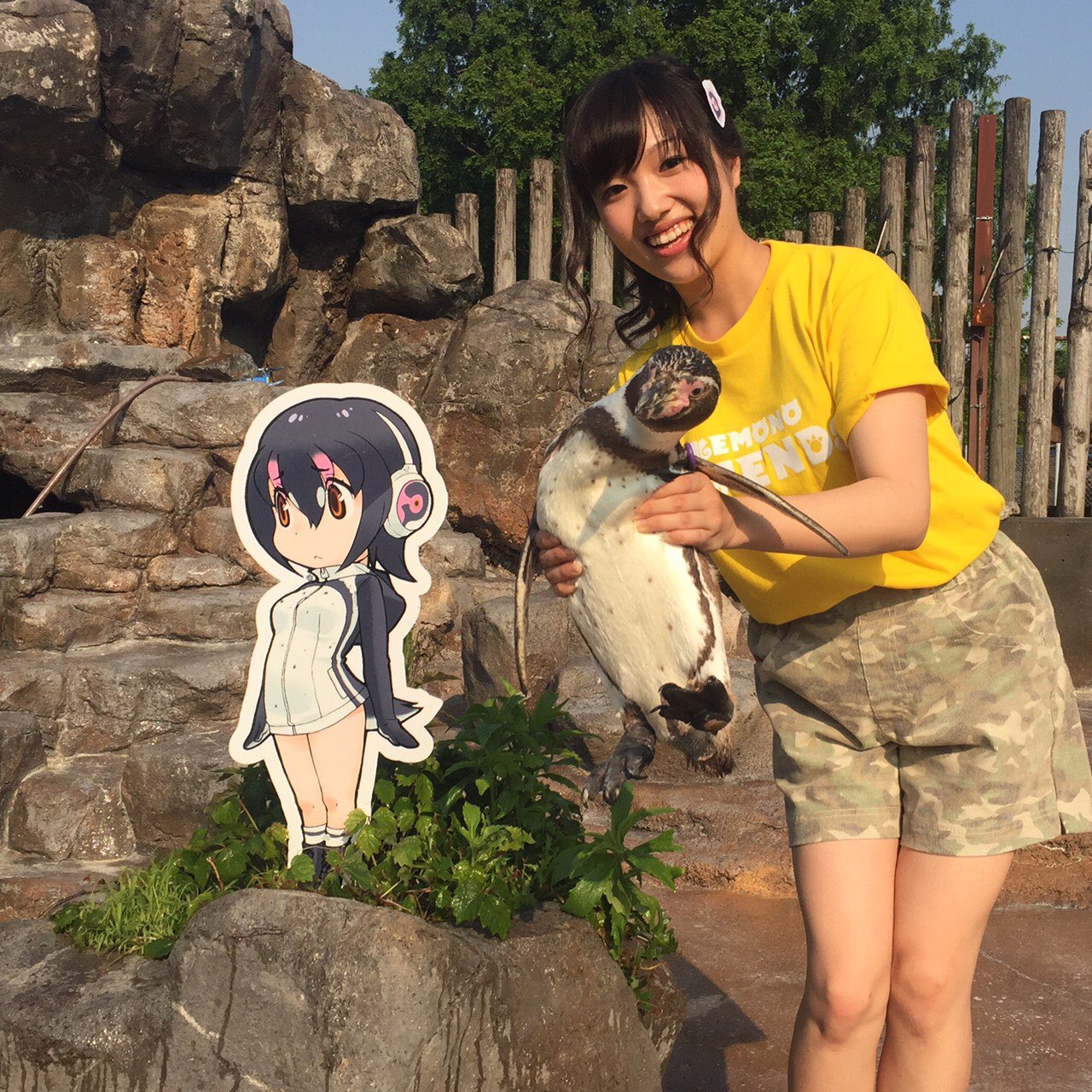 Penguin Grape-kun meets voice actress of his anime girl 'waifu' | Inquirer  Technology