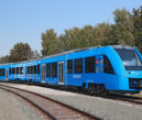 French firm unveils hydrogen fuel cell-powered train
