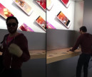 WATCH: Customer goes on ‘smashing rampage’ at French Apple store