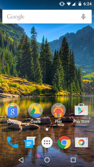 Cherry Mobile One Android smartphone on Lollipop Unboxing user interface home screen