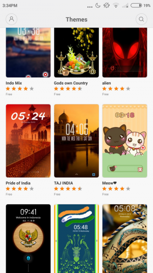 Xiaomi Redmi 2 smartphone review user interface themes 2