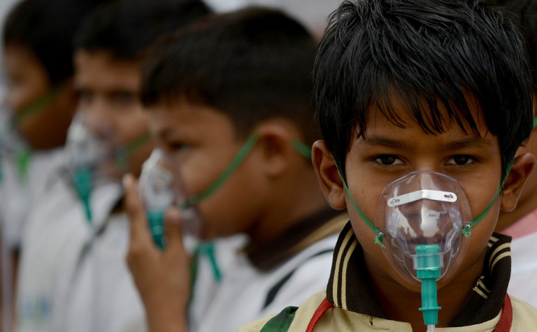 Children in South Asia hardest hit by air pollution, says study