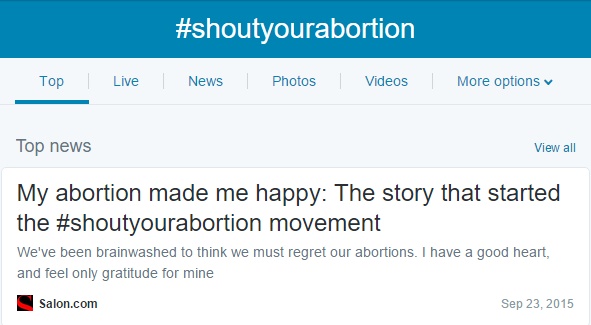 Abortion Shout Out