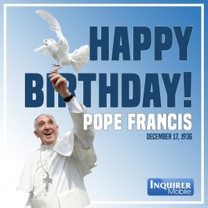 pope francis birthday