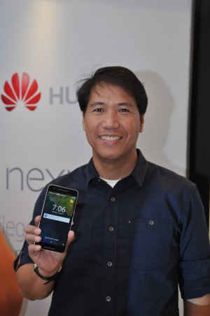 Jojo Vega, director of the Consumer Business Group of Huawei Philippines