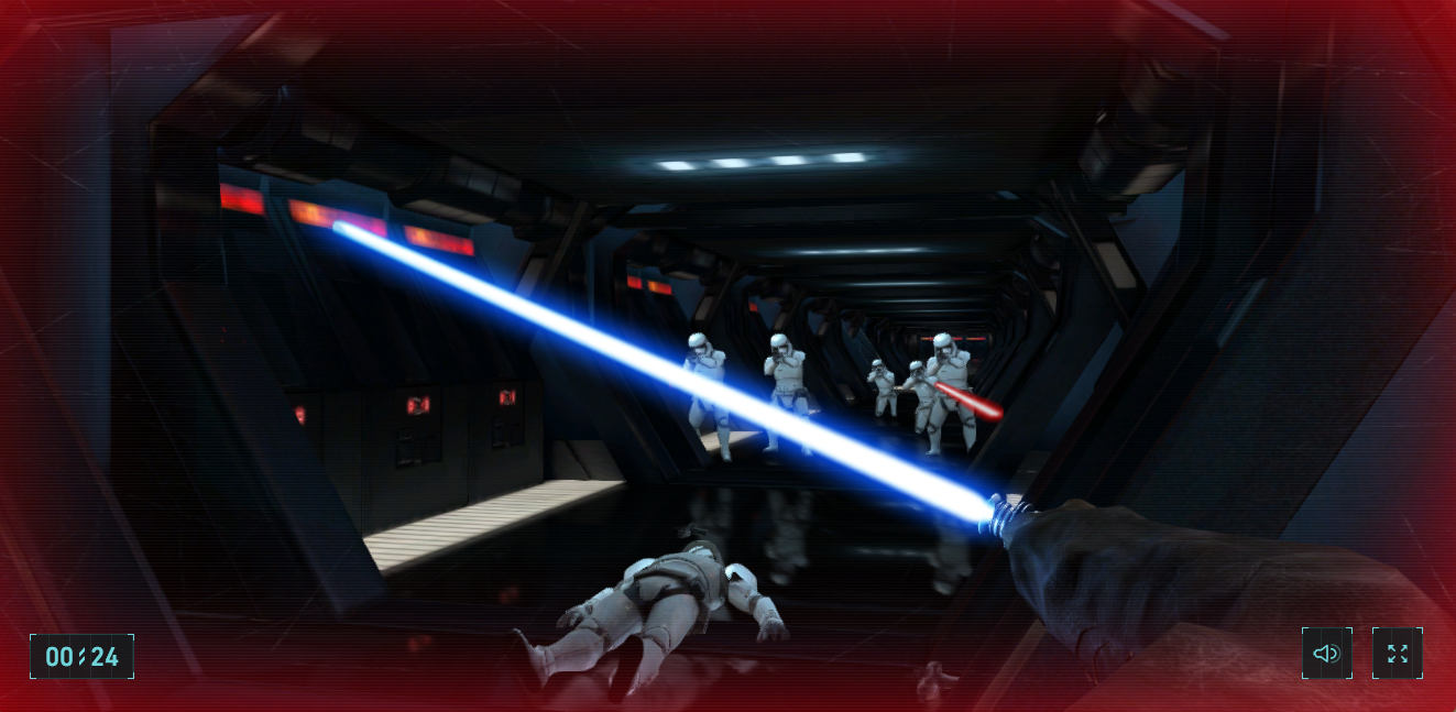 Star Wars Lightsaber Escape game Episode VII The Force Awakens