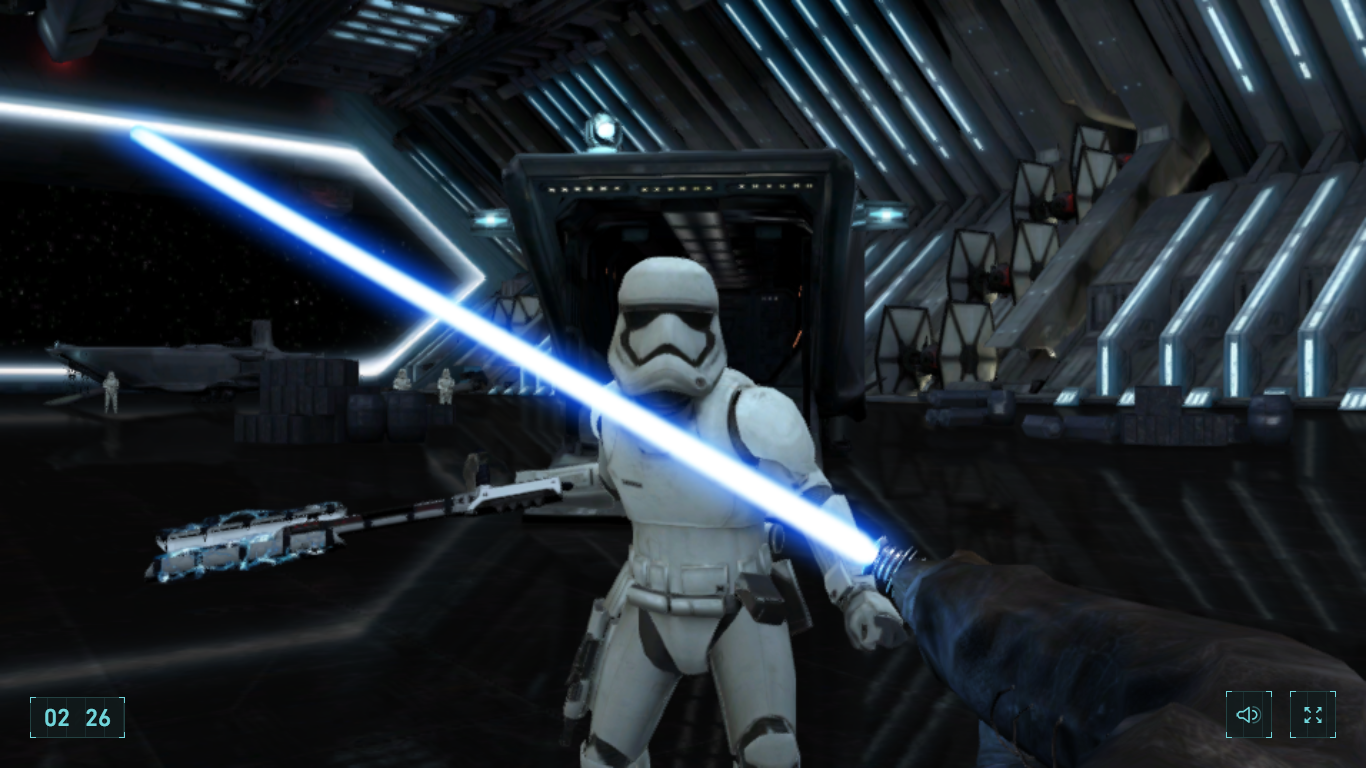 Star Wars Lightsaber Escape game Episode VII The Force Awakens
