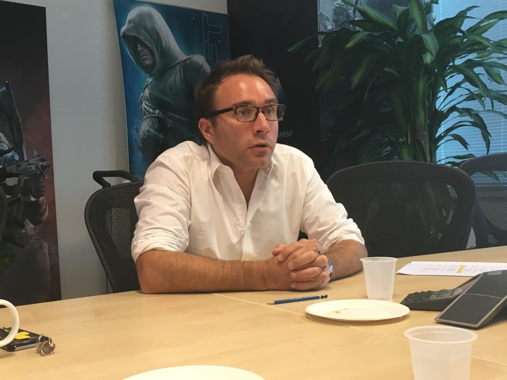 Ubisoft Singapore managing director Olivier de Rotalier in a meet-and-greet session with the Philippine media. 