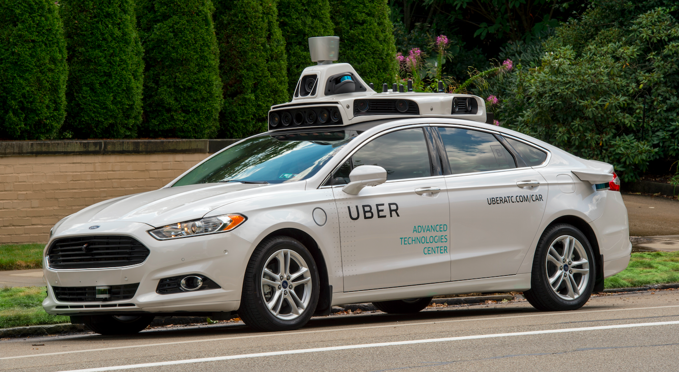 Uber self driving cars
