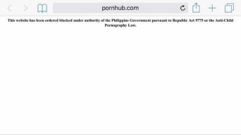 PH gov't blocks popular porn sites | Inquirer Technology