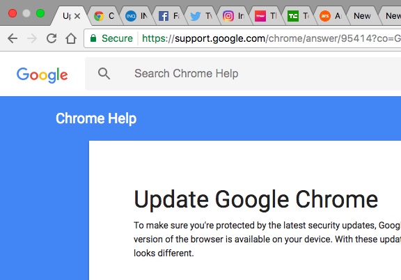 Chrome 57 promises fewer resources used and longer battery lives. Image: INQUIRER.net