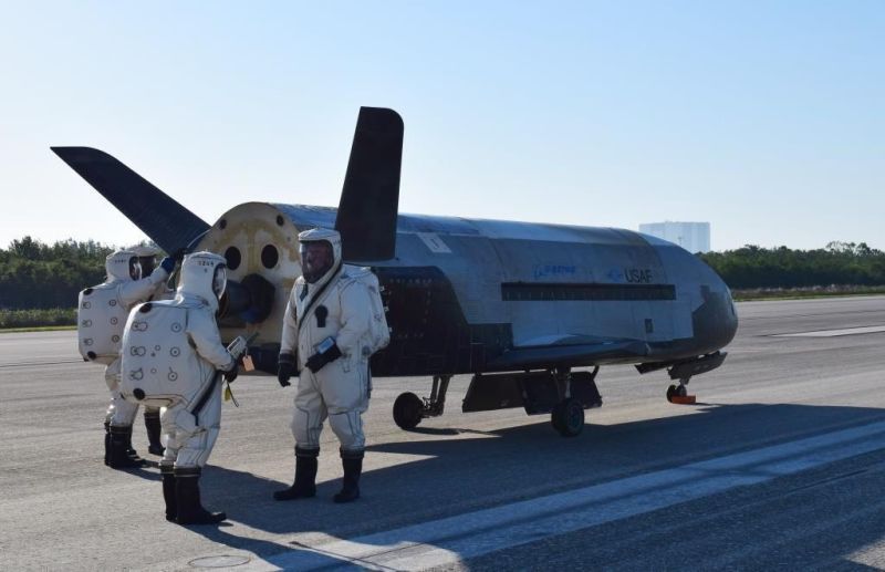 Unmanned spaceplane X-37B. Image: U.S. Air Force