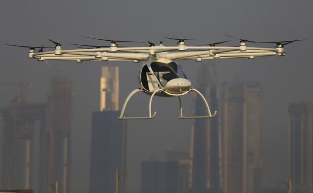 Volocopter in Dubai - 26 Sept 2017