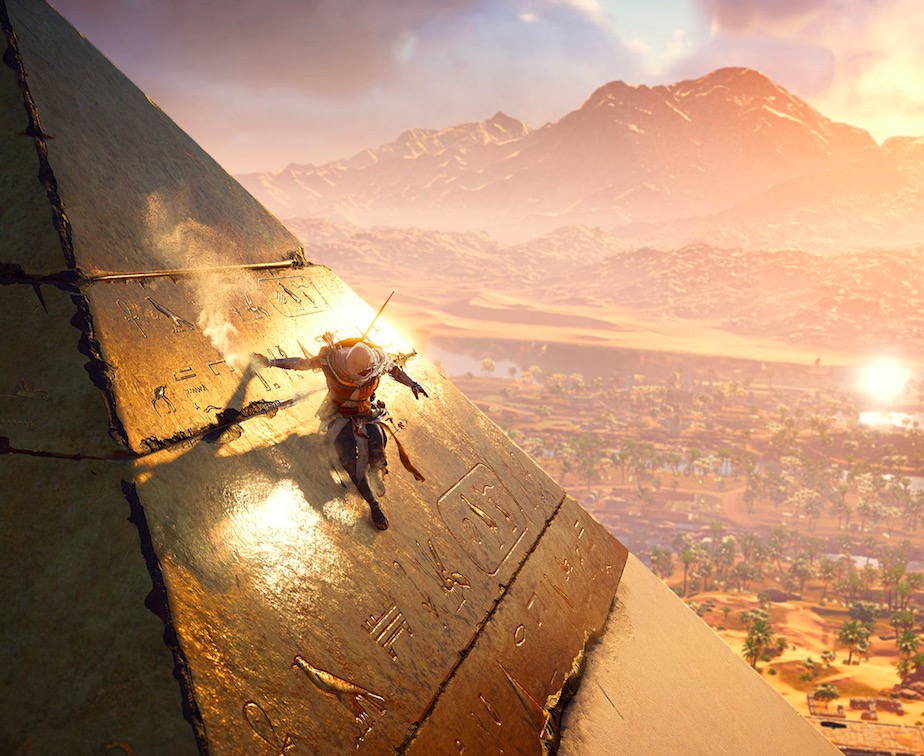 Assassins Creed Origins Game Visualizes Newest Giza Pyramid