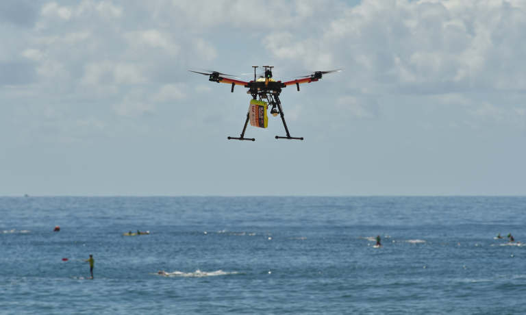 Westpac Little Ripper drone protects beachgoers from 