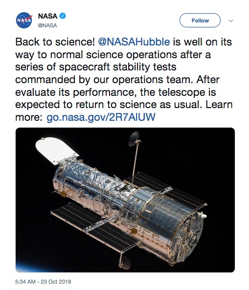 NASA, Hubble