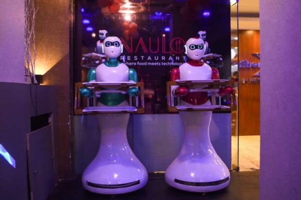Nepal's robot waiters