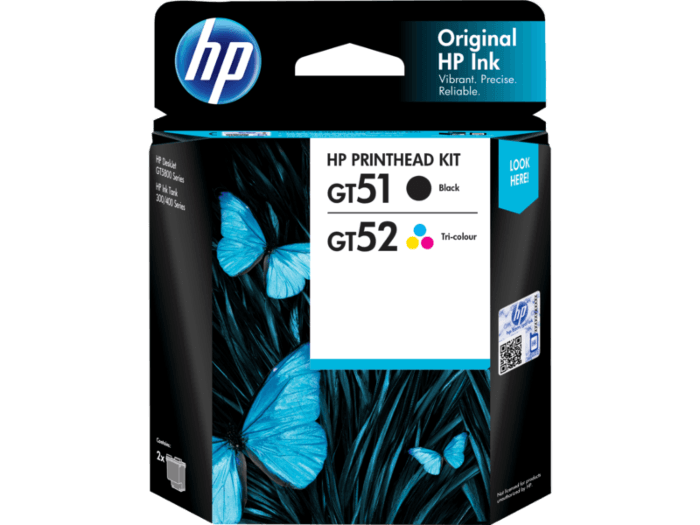 HP makes DeskJet GT and Ink Tank printhead replacement easy with