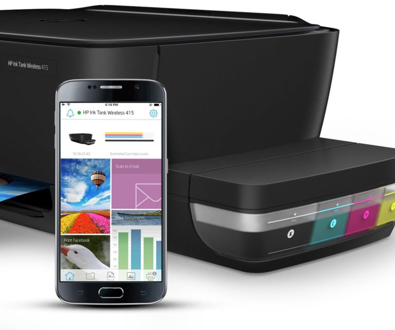 Remotely control your HP Ink Tank 415 AiO printer with HP Smart app ...