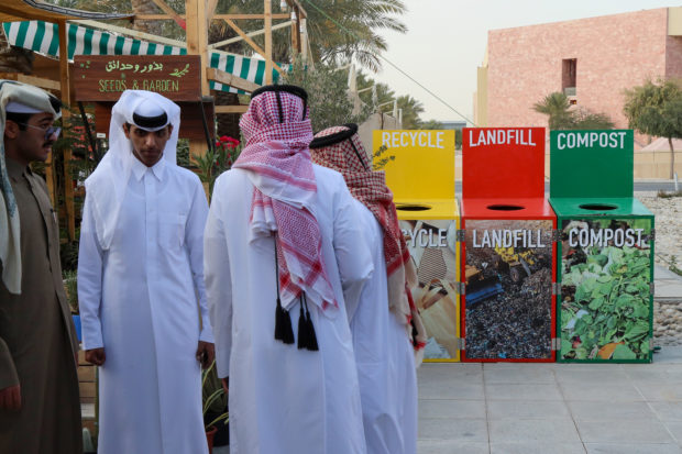 'Plastic police': Qatar market promotes sustainability