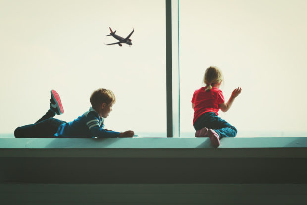 travel kids airport