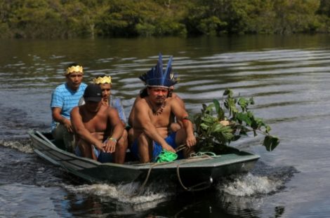 Brazil indigenous community, satere mawe