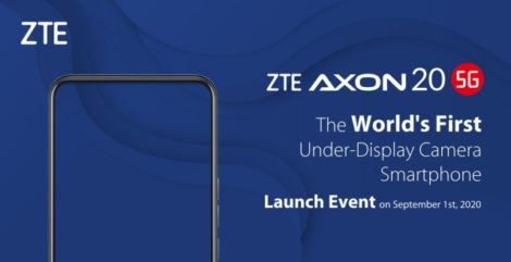 20200824 ZTE Axon 20 smartphone