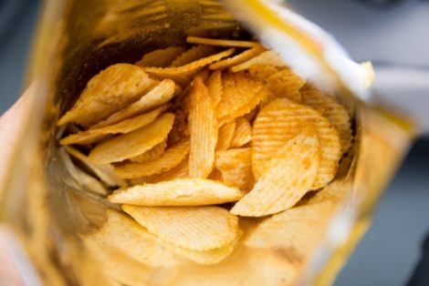 20200831 Potato chips stock photo
