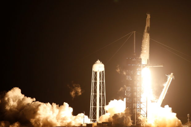 'One heck of a ride': SpaceX launches astronauts into space