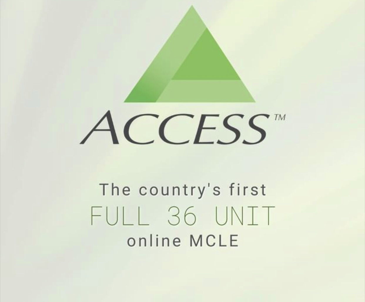 ACCESS Pioneer in online MCLE Inquirer Technology