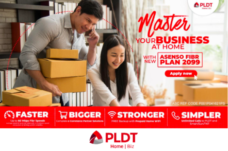 PLDT's Master your business at home