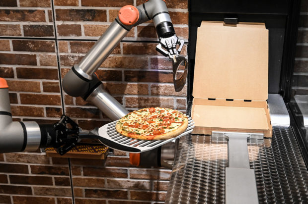 pizza robot afp