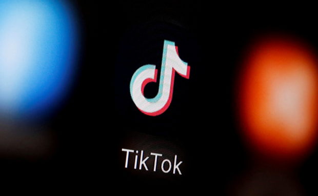 FILE PHOTO: A TikTok logo is displayed on a smartphone in this illustration taken January 6, 2020. REUTERS/Dado Ruvic