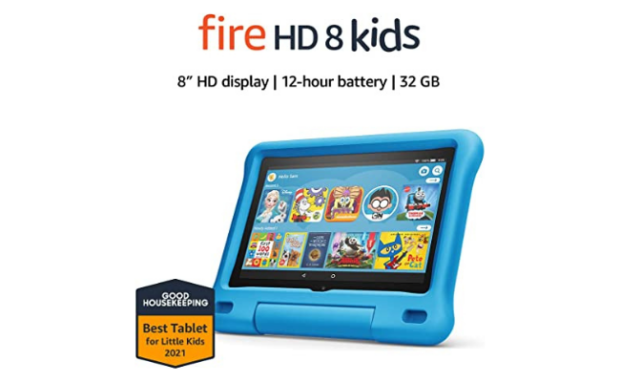 Amazon Fire HD 8 Tablet - A powerful tablet with vibrant display and access to a wide range of apps.
