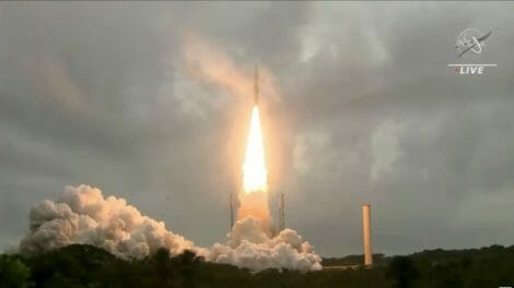 NASA's revolutionary space telescope launched from French Guiana
