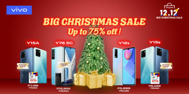 vivo Big Christmas Sale on Shopee
