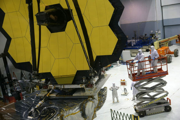 'Amazing milestone' as Nasa fully deploys Webb telescope in space