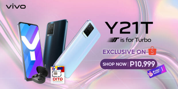 vivo Y21T Shopee launch sale