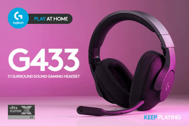 G433 Surround Sound Gaming Headset