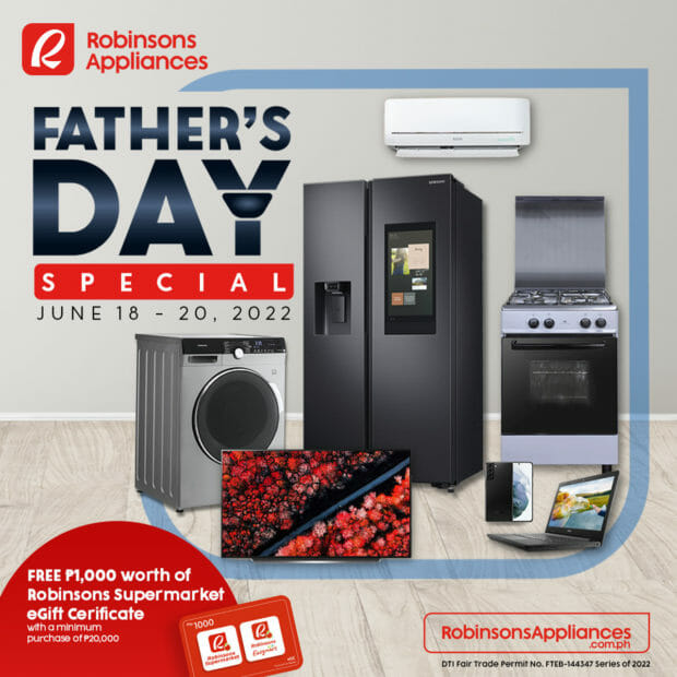 Robinsons Appliances Father's Day
