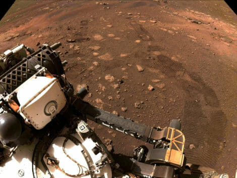 NASA's Perseverance Mars rover drilled core samples that bare geology of gaping crater scientists suspect may have harbored microbial life billions of years ago