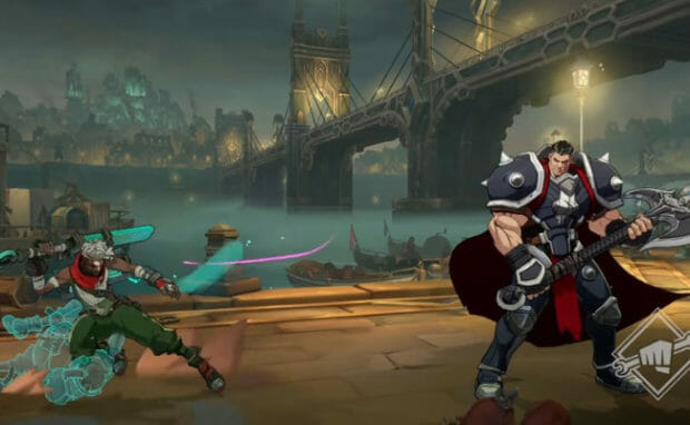 This is a screenshot of the League of Legends fighting game.