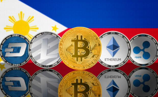 This represents the Philippines as a crypto hub.
