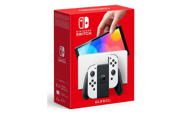 This is the Nintendo Switch OLED.