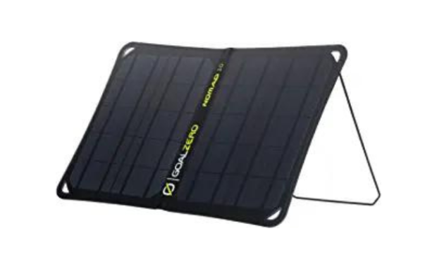This is a portable solar panel.